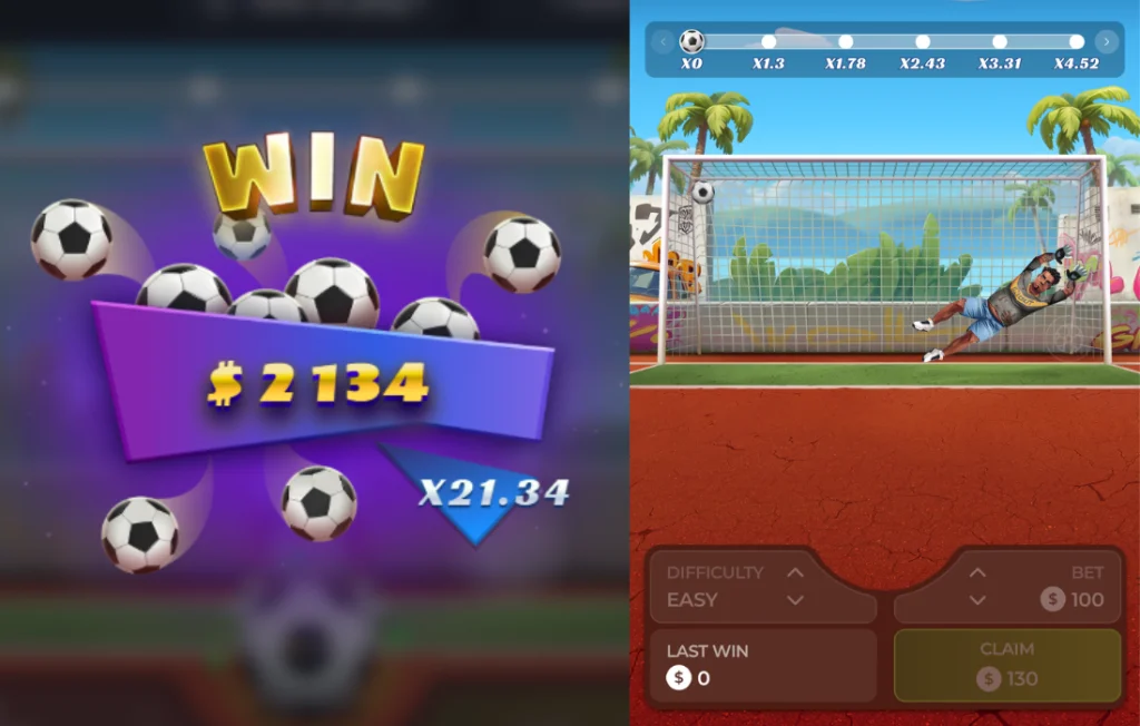 Penalty Unlimited App win