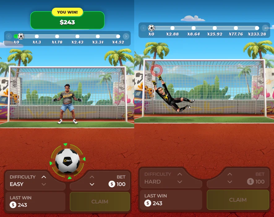 Penalty Unlimited Free dal telefono